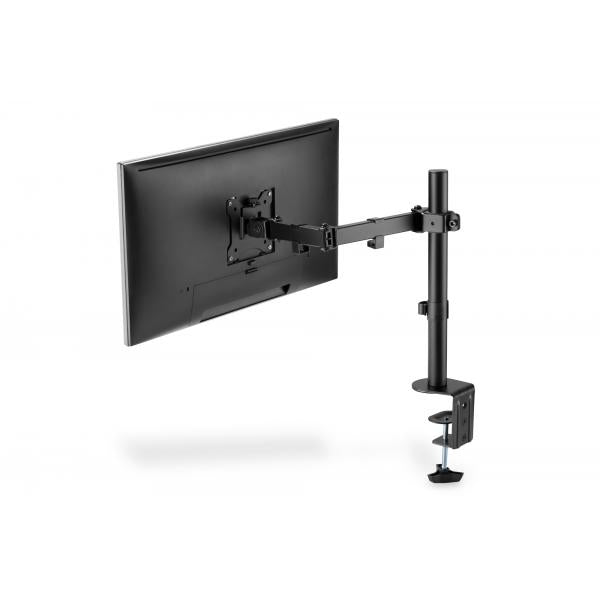 Digitus Single Monitor Clamp Mount 15-32inch - 8 kg max. - Black [DA-90399]