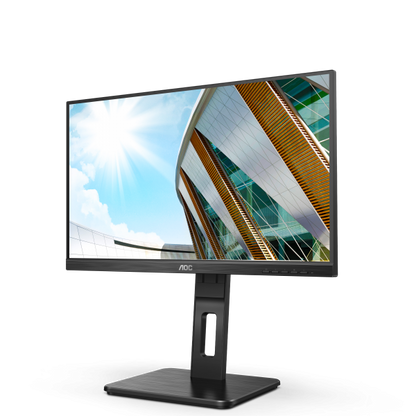 AOC MONITOR 21,5 LED IPS 16:9 FHD 4MS 250 CD/M, PIVOT, VGA/DVI/HDMI, MULTIMEDIALE [22P2Q]