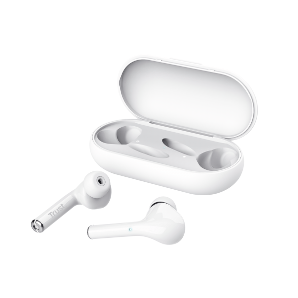 Trust Nika Auricolare True Wireless Stereo (TWS) In-ear Musica e Chiamate Bluetooth Bianco [23705]