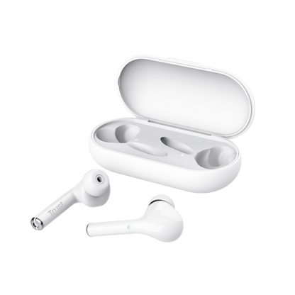 Trust Nika Auricolare True Wireless Stereo (TWS) In-ear Musica e Chiamate Bluetooth Bianco [23705]