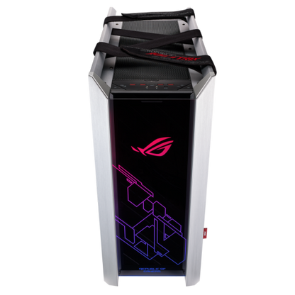 ASUS CASE GAMING GX601 ROG STRIX HELIOS WHITE MID TOWER, 8+2 SLOT ESPANSIONE, 3X140MM FRONT, 1X140MM [90DC0023-B39000]