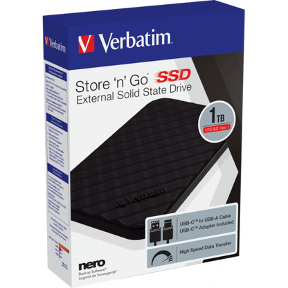 Verbatim Store 'n' Go 1000 GB Nero [53230]