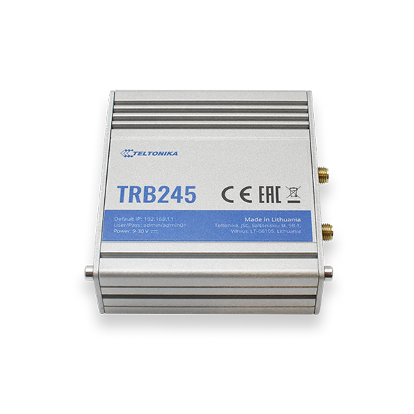 Teltonika TRB245, ALL-IN-ONE industrial M2M LTE CAT 4 Gateway TRB245000000 [TRB245000000]