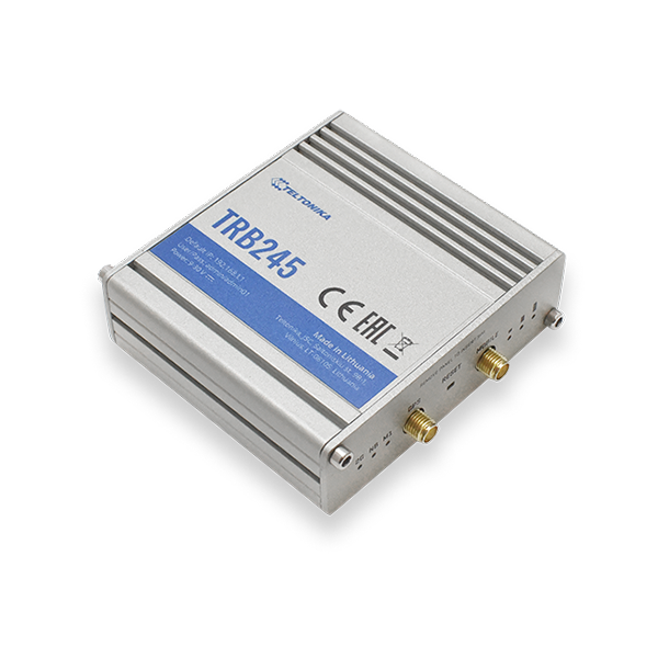 Teltonika TRB245, ALL-IN-ONE industrial M2M LTE CAT 4 Gateway TRB245000000 [TRB245000000]