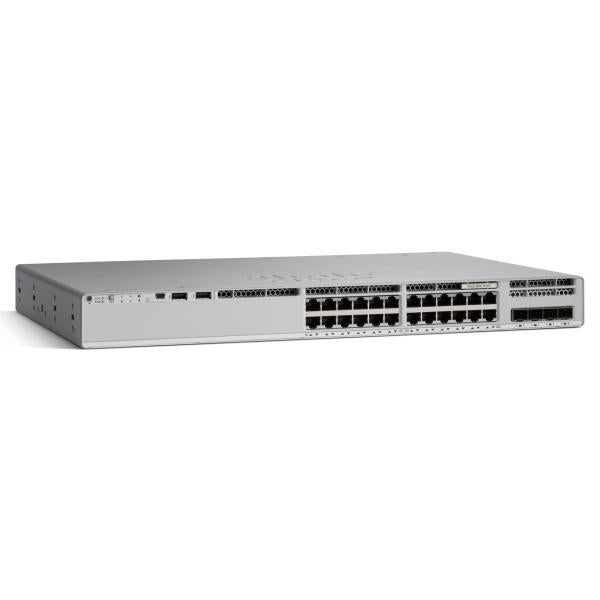 Cisco C9200-24PB-A switch di rete Gestito L3 Gigabit Ethernet (10/100/1000) Supporto Power over Ethernet (PoE) Grigio [C9200-24PB-A]