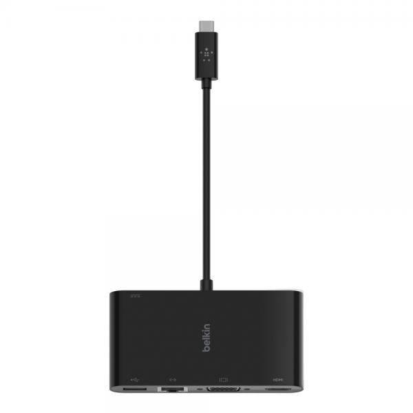 Belkin AVC004BTBK hub di interfaccia USB 3.2 Gen 1 (3.1 Gen 1) Type-C Nero [AVC004BTBK]