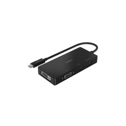 Belkin AVC003BTBK Hub de interfaz USB 3.2 Gen 1 (3.1 Gen 1) Tipo-C Negro [AVC003BTBK] 