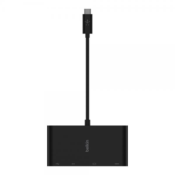 Belkin AVC005BTBK hub di interfaccia USB 3.2 Gen 1 (3.1 Gen 1) Type-C Nero [AVC005BTBK]