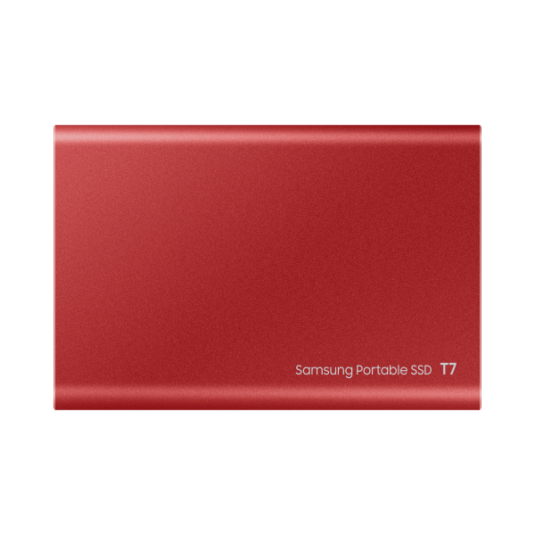 SAMSUNG EXTERNO SSD T7 2TB USB 3.2 ROJO R/W 1050/1000 [MU-PC2T0R/WW] 