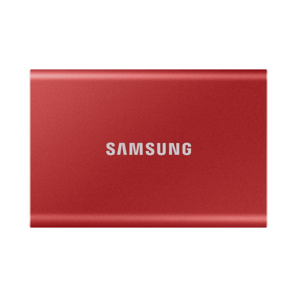 SAMSUNG EXTERNO SSD T7 2TB USB 3.2 ROJO R/W 1050/1000 [MU-PC2T0R/WW] 