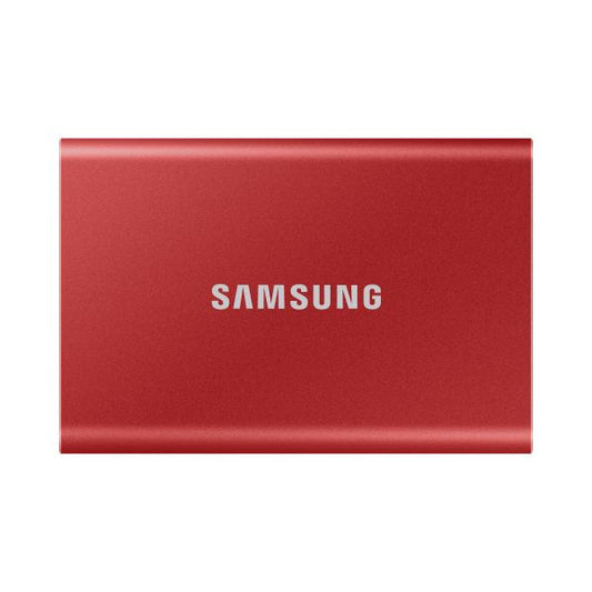 SAMSUNG EXTERNO SSD T7 2TB USB 3.2 ROJO R/W 1050/1000 [MU-PC2T0R/WW] 