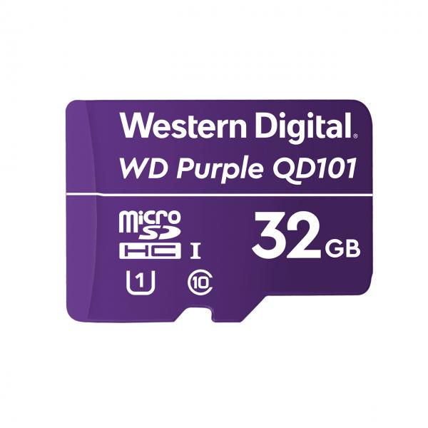 Western Digital WD Purple SC QD101 32 GB MicroSDHC Classe 10 [WDD032G1P0C]