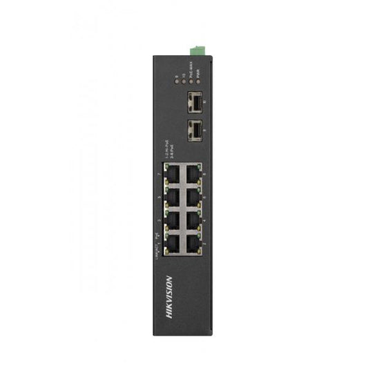 Hikvision Digital Technology DS-3T0510HP-E/HS switch di rete Non gestito Gigabit Ethernet (10/100/1000) Nero Supporto Power over Ethernet (PoE) [DS-3T0510HP-E/HS]