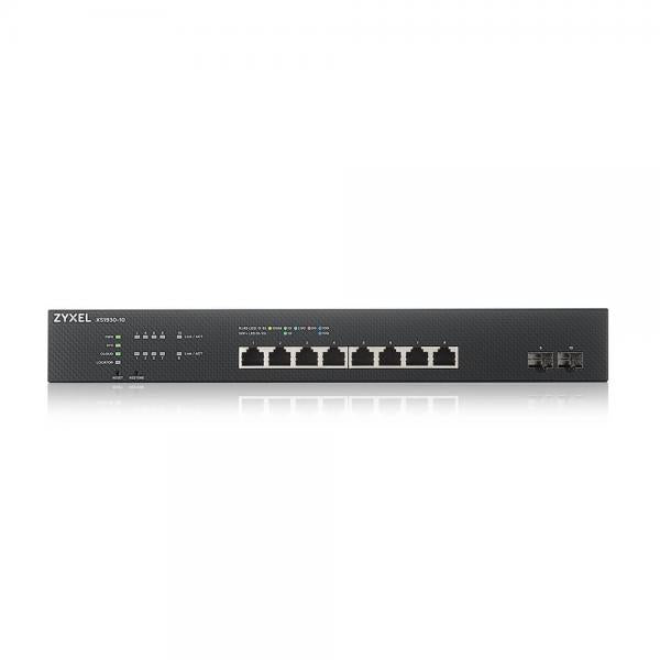 Zyxel XS1930-10-ZZ0101F switch di rete Gestito L3 10G Ethernet (100/1000/10000) Nero [XS1930-10-ZZ0101F]