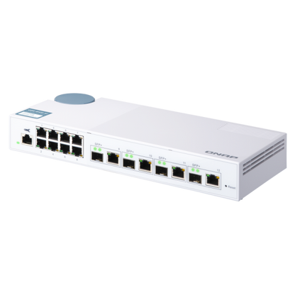 QNAP QSW-M408-4C switch di rete Gestito L2 Gigabit Ethernet (10/100/1000) Bianco [QSW-M408-4C]