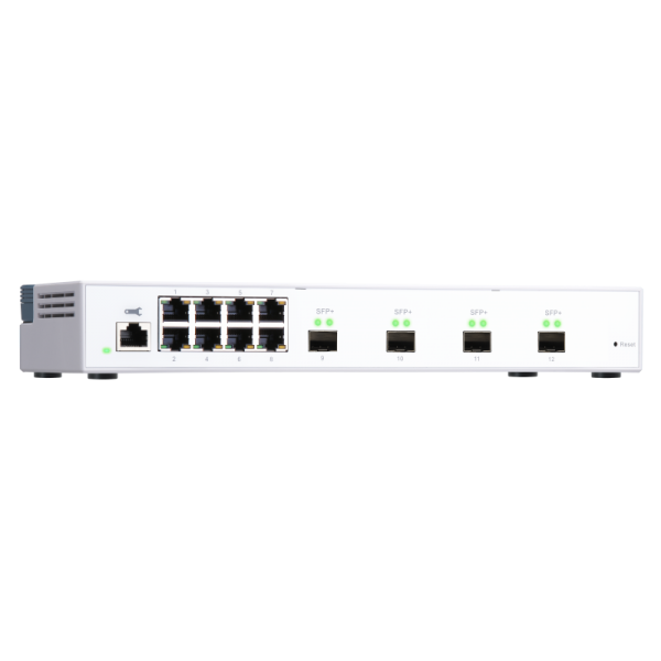 QNAP QSW-M408S switch di rete Gestito L2 Gigabit Ethernet (10/100/1000) Bianco [QSW-M408S]