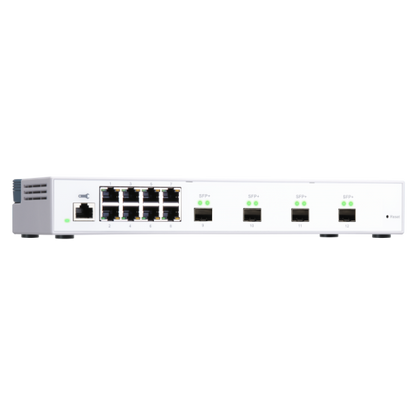 QNAP QSW-M408S switch di rete Gestito L2 Gigabit Ethernet (10/100/1000) Bianco [QSW-M408S]