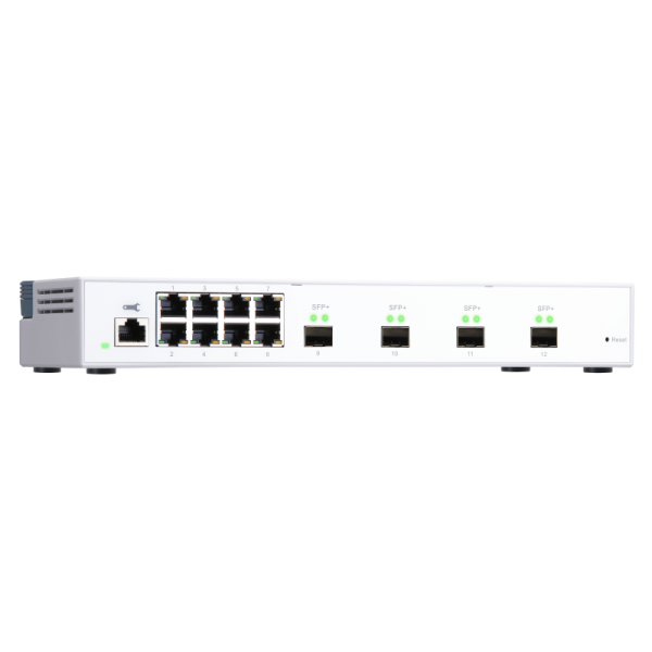 -QNAP SWITCH QSW-M408S, managed, 8 port 1Gbps, 4 port 10GbE SFP+ PROMO FINO AD ESAURIMENTO SCORTE QSW-M408S [QSW-M408S]