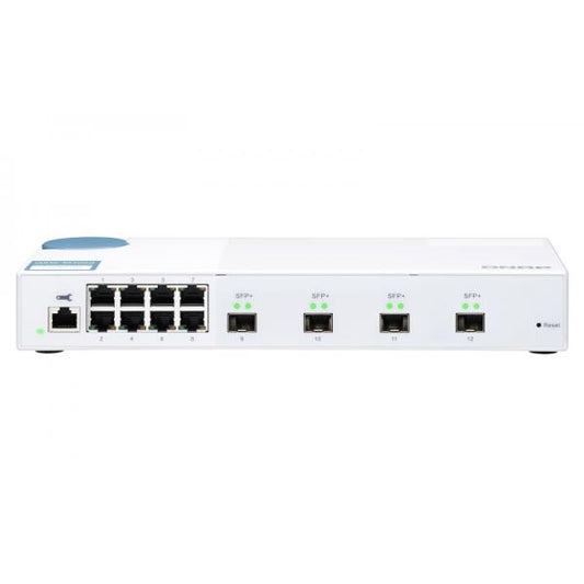 QNAP QSW-M408S switch di rete Gestito L2 Gigabit Ethernet (10/100/1000) Bianco [QSW-M408S]