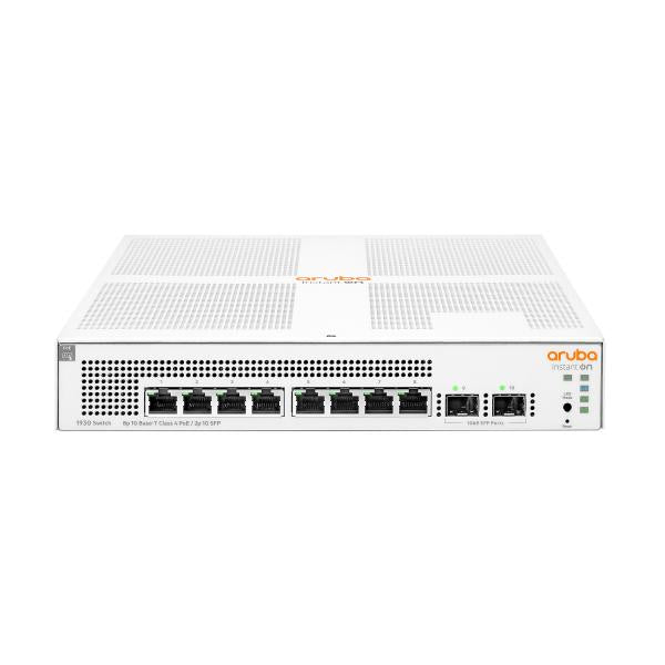 Aruba, una empresa de Hewlett Packard Enterprise Aruba Instant On 1930 Administrado L2+ Gigabit Ethernet (10/100/1000) Compatible con alimentación a través de Ethernet (PoE) 1U Blanco [JL681A#ABB]