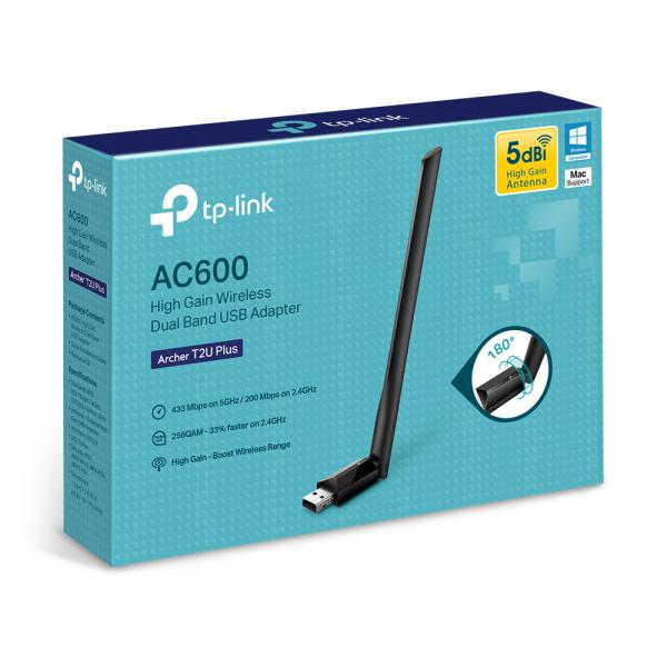 TP-Link Archer T2U Plus Interno WLAN 600 Mbit/s [ARCHERT2UPLUS]