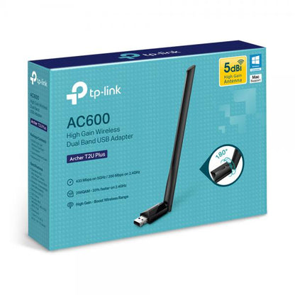 TP-Link Archer T2U Plus Interno WLAN 600 Mbit/s [ARCHERT2UPLUS]