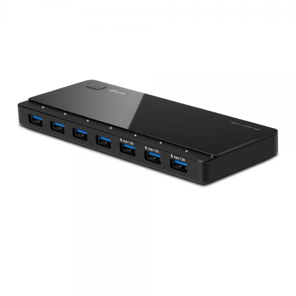 TP-Link UH700 hub di interfaccia USB 3.2 Gen 1 (3.1 Gen 1) Micro-B 5000 Mbit/s Nero [UH700]