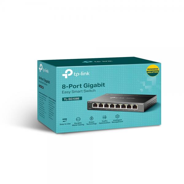 TP-Link 8-Port Gigabit Easy Smart Switch [TL-SG108E]