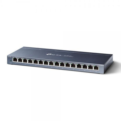 TP-Link TL-SG116 switch di rete Non gestito Gigabit Ethernet (10/100/1000) Nero [TL-SG116]