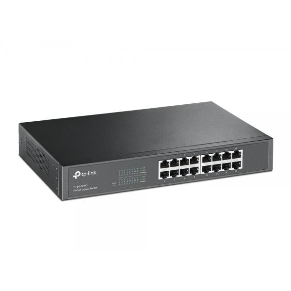 TP-Link TL-SG1016D switch di rete Non gestito L2 Gigabit Ethernet (10/100/1000) Nero [TL-SG1016D]