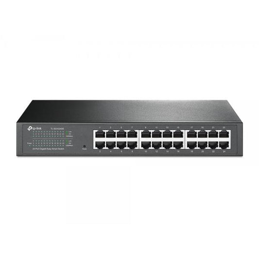 TP-Link TL-SG1024DE switch di rete Gestito L2 Gigabit Ethernet (10/100/1000) Nero [TL-SG1024DE]