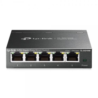 TP-Link SWITCH - TL-SG105E - 5 Port - Ethernet - 2 Layer Support - Twisted Pair [TL-SG105E]