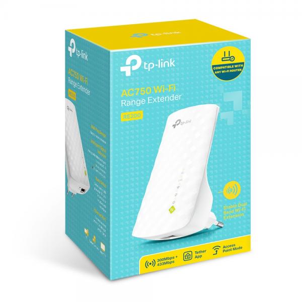 TP-LINK POCKET RANGE EXTENDER AC750 RE200 [RE200]