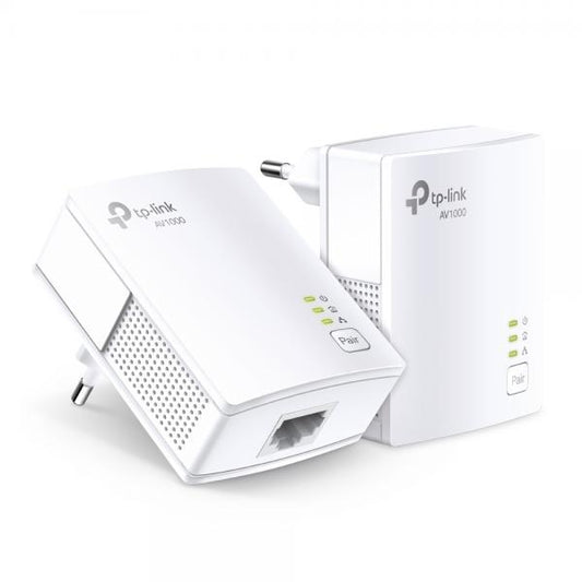 TP-Link TL-PA7017 KIT adattatore di rete PowerLine 1000 Mbit/s Collegamento ethernet LAN Bianco 2 pz [TL-PA7017KIT]