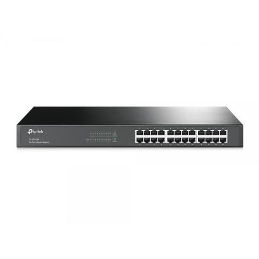 TP-Link TL-SG1024 conmutador de red No administrado L2 Gigabit Ethernet (10/100/1000) Negro [TL-SG1024] 