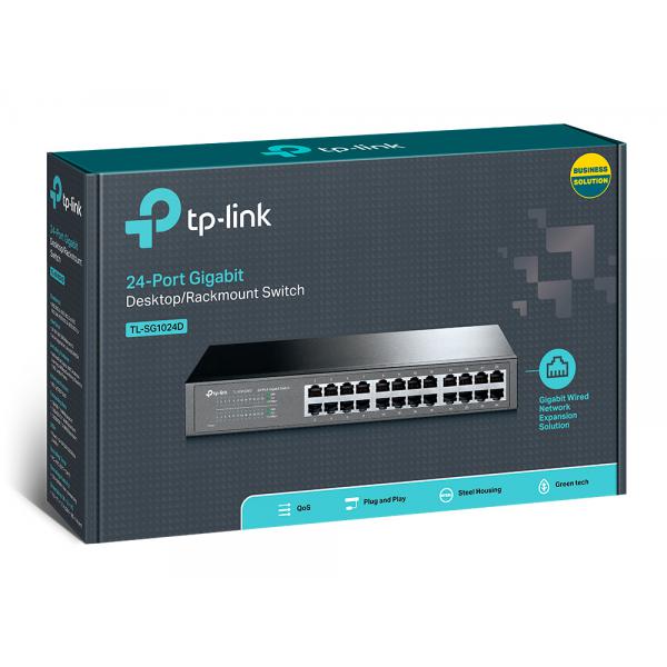 TP-LINK 24 PORTE GIGABIT SWITCH [TL-SG1024D]