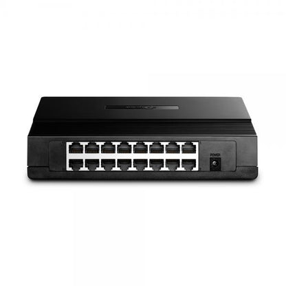 TP-Link TL-SF1016D switch di rete Fast Ethernet (10/100) Nero [TL-SF1016D]