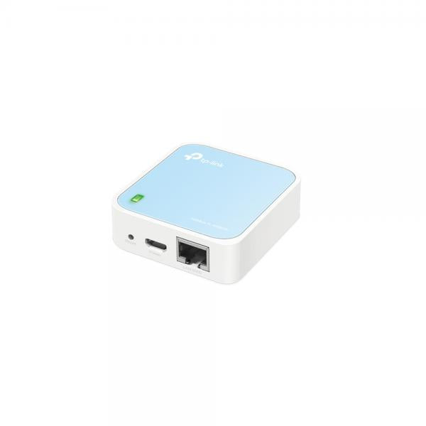 TP-Link TL-WR802N Router inalámbrico Fast Ethernet Banda única (2,4 GHz) Azul, Blanco [TL-WR802N] 