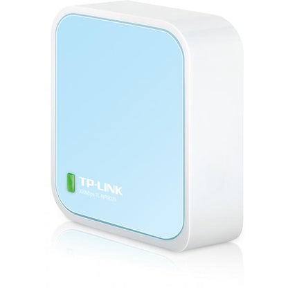 TP-Link TL-WR802N router wireless Fast Ethernet Banda singola (2.4 GHz) Blu, Bianco [TL-WR802N]