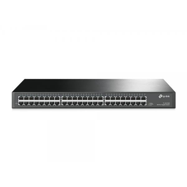 TP-Link TL-SG1048 switch de red No Administrado Gigabit Ethernet (10/100/1000) 1U Negro [TL-SG1048] 