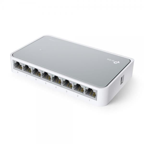 TP-Link TL-SF1008D switch di rete Non gestito Fast Ethernet (10/100) Bianco [TL-SF1008D]