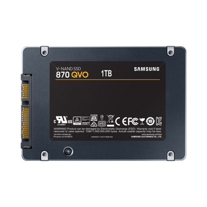 SAMSUNG SSD 870 QVO 1TB MZ-77Q1T0BW 2.5'' SATA3 R/W 550/520 (SIAE) [MZ-77Q1T0BW]