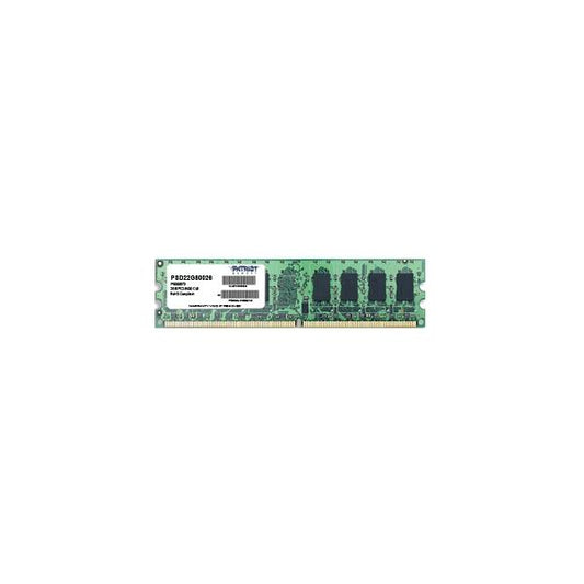 PATRIOT RAM DIMM 2GB DDR2 800MHZ CL6 NON ECC [PSD22G80026]