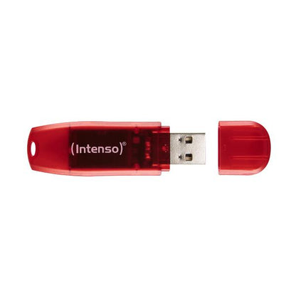 INTENSO PEN DISK RAINBOW LINE 128GB RED USB 2.0 [3502491]