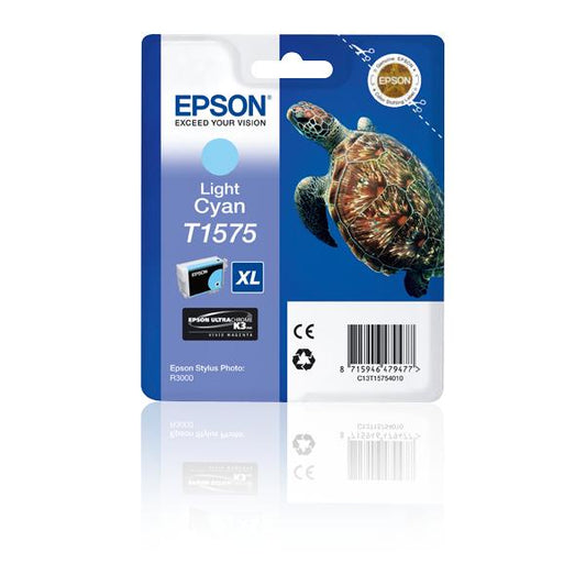 Epson Turtle Cartuccia Ciano chiaro [C13T15754010]