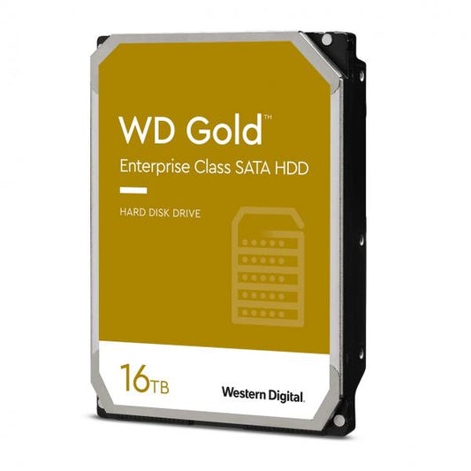 WESTERN DIGITAL INTERNAL HDD GOLD 16TB 3.5 SATA 6GB/S 7200RPM BUFFER 512MB [WD161KRYZ] 