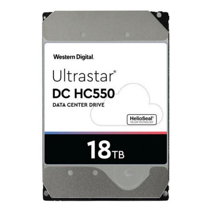 Western Digital Ultrastar DC HC550 Disco duro interno 18TB 7200RPM 512MB 3.5" Serial ATA III [0F38459] 