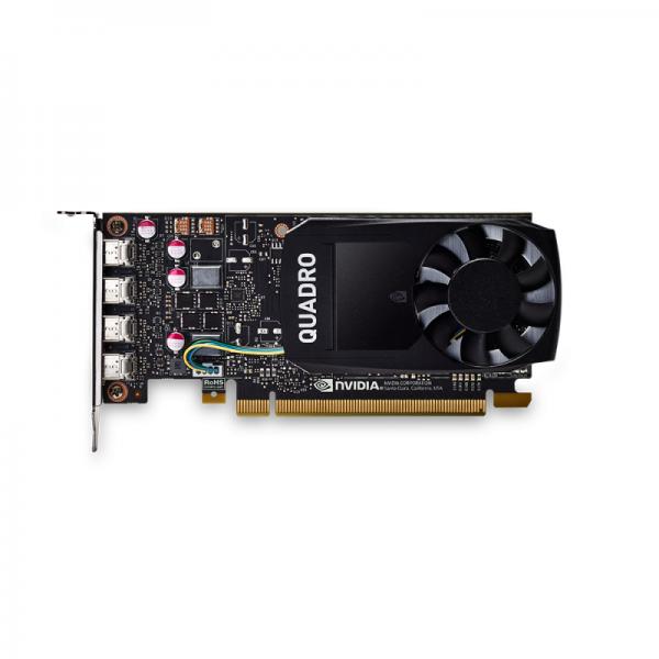 PNY VGA QUADRO P1000 V2 4GB GDDR5 4X DP, LOW PROFILE, OEM VERS, 1x LP BRACKET [VCQP1000V2-SB]