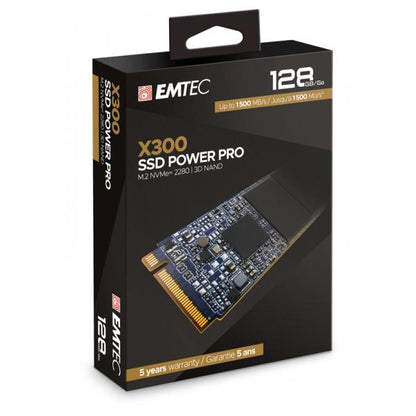 Emtec X300 M.2 128 GB PCI Express 3.0 3D NAND NVMe [ECSSD128GX300]