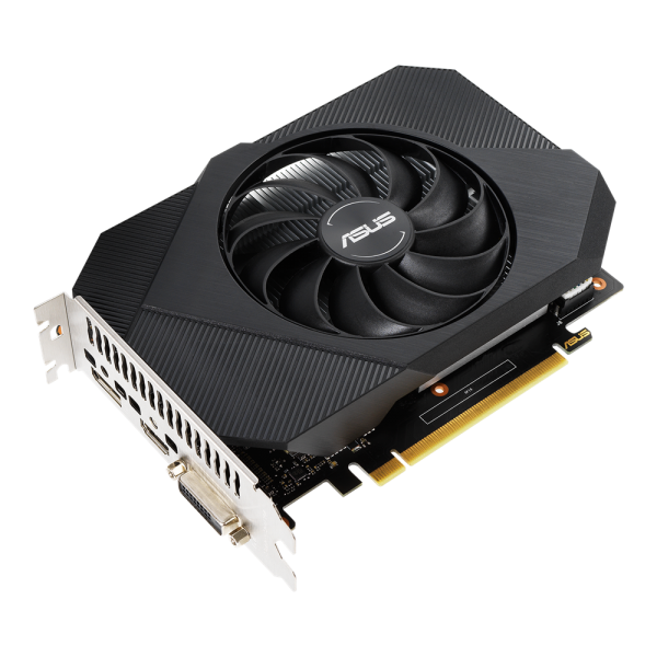 ASUS VGA GEFORCE GTX 1650, PH-GTX1650-O4GD6, 4GB GDDR6, DVI/HDMI/DP, 90YV0EH2-M0NA00 [PH-GTX1650-O4GD6]